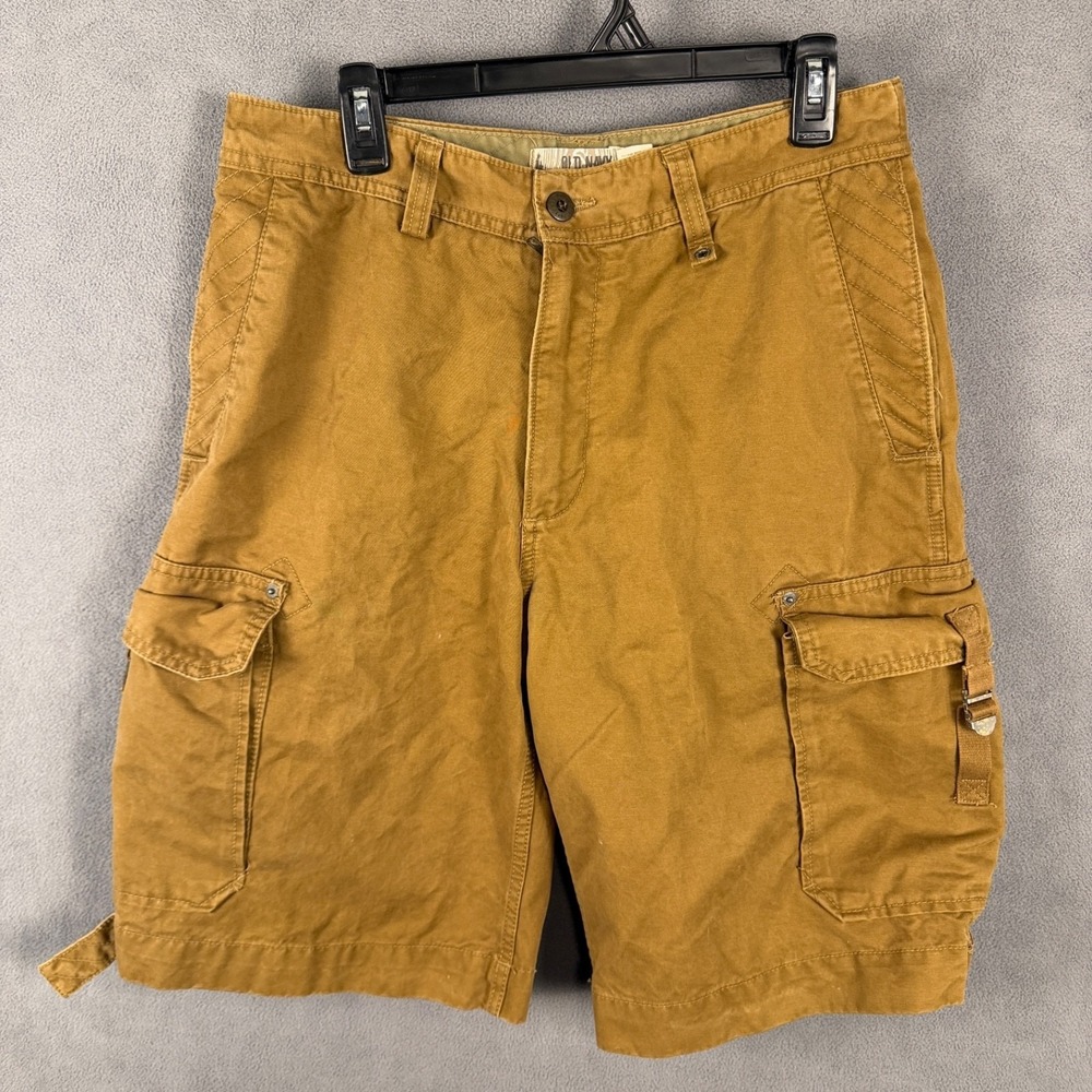 Old Navy Cargo Shorts Mens Sz 32 Regular Brown Military Style